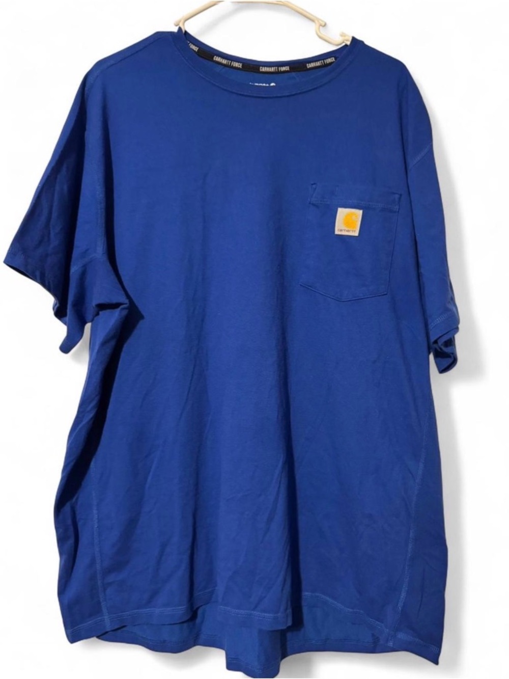Carhartt Short-Sleeve Pocket Tee in Royal Blue